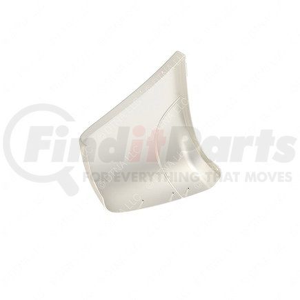 Freightliner 21-25762-010 Air Dam End Cap - Left Side, Thermoplastic Polyolefin, Silver