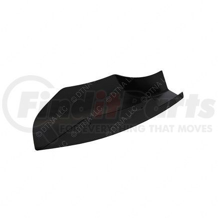 Freightliner 21-26564-011 Air Dam End Cap - Thermoplastic Olefin, Black, 3.5 mm THK