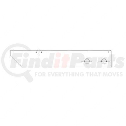 Freightliner 22-35920-000 Step Assembly Mounting Bracket - Aluminum, 0.19 in. THK