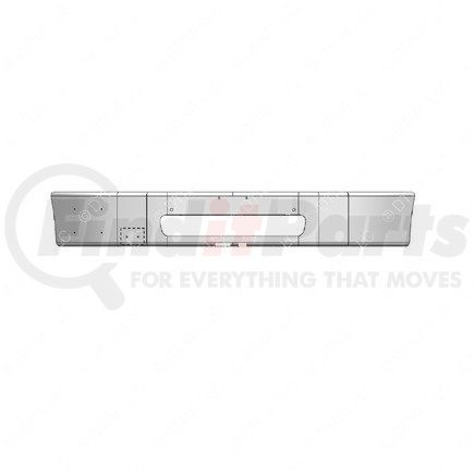 Freightliner 21-29192-000 Bumper - B2, 1/4 In