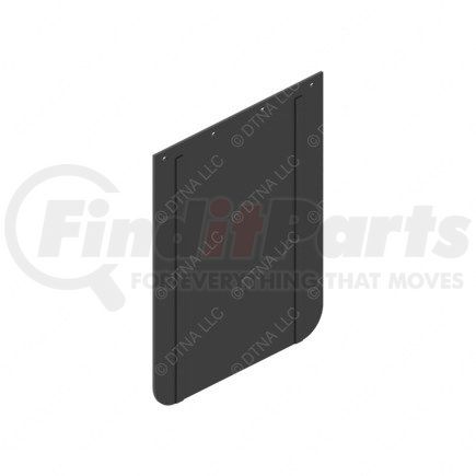Freightliner 22-32930-000 Mud Flap - Rubber, 762 mm x 609.6 mm, 4.8 mm THK
