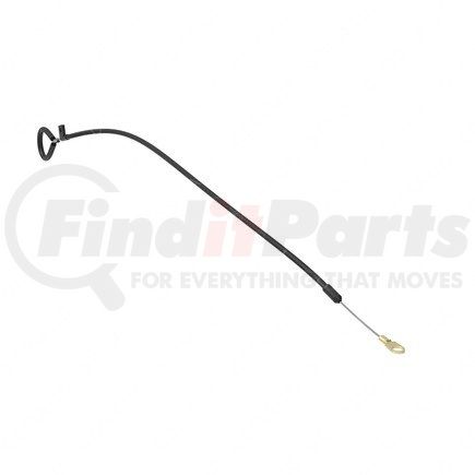 Freightliner 22-46978-000 Sleeper Baggage Compartment Door Cable - Black, 669 mm Cable Length