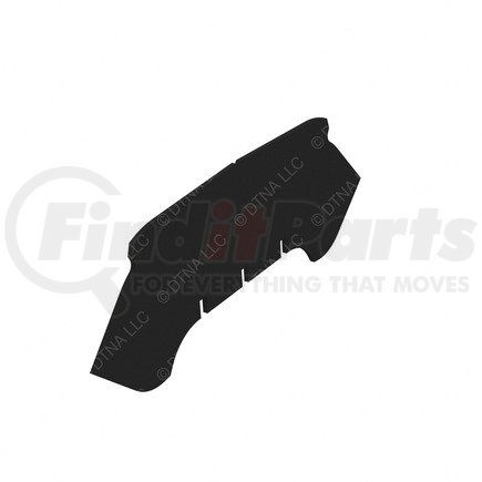 Freightliner 22-51507-003 Overhead Console Liner - Nylon, Graphite Black, 2620.22 mm x 956 mm, 25.4 mm THK