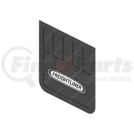 Freightliner 22-45181-000 Mud Flap - Rubber, 609.6 mm x 609.6 mm, 4.8 mm THK