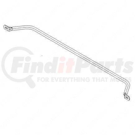 Freightliner 22-46128-002 Trailer Air Brake Connection Slide Bar - Stainless Steel