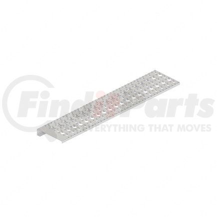 Freightliner 22-53610-131 Sleeper Cabinet Step Tread - Right Side, Aluminum, 1594 mm x 209 mm, 2 mm THK