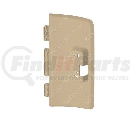 Freightliner 22-62720-000 Glove Box Door - Thermoplastic Olefin, Parchment, 385.7 mm x 232.2 mm, 3 mm THK