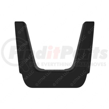 Freightliner 22-68952-001 Truck Fairing Fuel Door Trim - Polycarbonate and Polyester, Low Gloss Black