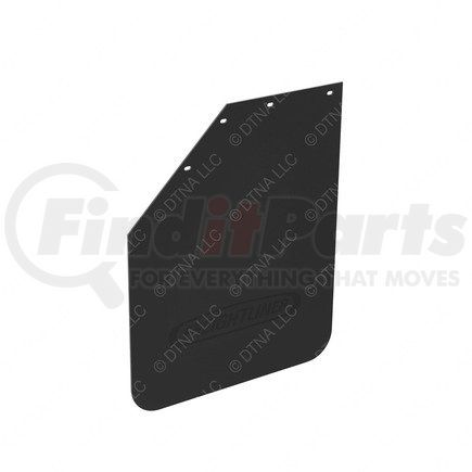 Freightliner 22-69608-232 Mud Flap - Left Side, Polyethylene, 762 mm x 609.6 mm, 4.8 mm THK