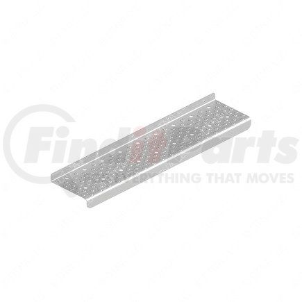 Freightliner 22-74602-001 Sleeper Cabinet Step Tread - Steel, Argent Silver, 925 mm x 205 mm, 2.46 mm THK