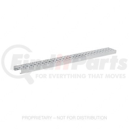 Freightliner 22-73639-166 Fuel Tank Strap Step - Aluminum, 1650 mm x 142 mm, 2.54 mm THK