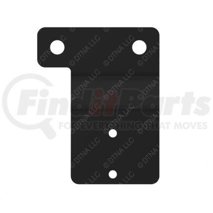 Freightliner 22-77343-000 A/C Receiver Drier Bracket - Steel, Black, 0.31 in. THK