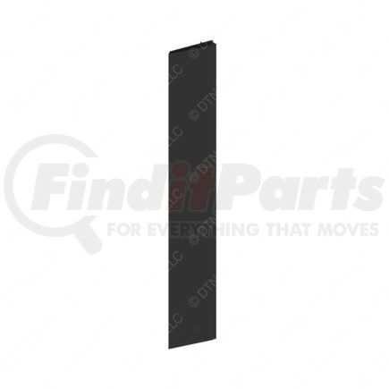 Freightliner 22-75761-001 Truck Cab Extender - Thermoplastic Vulcanizate, Black, 1088 mm x 166.5 mm