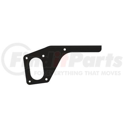 Freightliner 22-75810-003 Roof Air Deflector Mounting Bracket - Right Side, Steel, Black, 0.12 in. THK