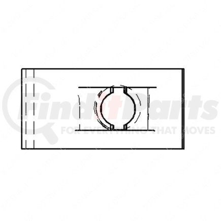 Freightliner 23-09984-102 Nut - Spring U-Type