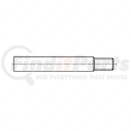 Freightliner 23-12630-000 Radiator Mount Bolt - Stainless Steel, 1/4-20 in. Thread Size