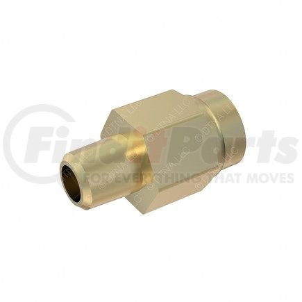 Freightliner 23-12158-011 Pipe Fitting - Connector, Brass, Push-in, 5/32 NT - 04 MPT