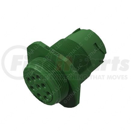 Freightliner 23-13148-910 Receptacle - Thermoplastic, Green