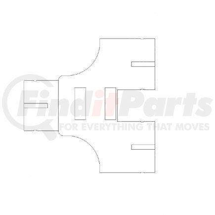 Freightliner 23-13154-009 Multi-Purpose Wiring Terminal - 4 Cavity Count