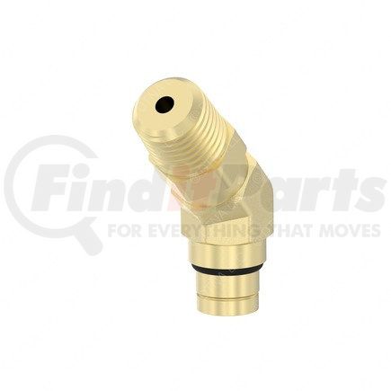 Freightliner 23-12999-000 Pipe Fitting - Elbow, 45 deg, 04 NT x 04 Male Pipe