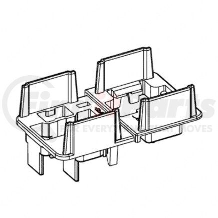 Freightliner 23-13432-010 Multi-Purpose Wiring Terminal - 69-Cavity