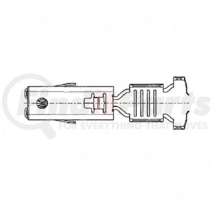 Freightliner 23-13209-304 Multi-Purpose Wiring Terminal - Female, 10 ga.