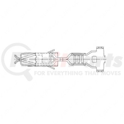 Freightliner 23-13214-700 Multi-Purpose Wiring Terminal - Female, 20-16 ga.