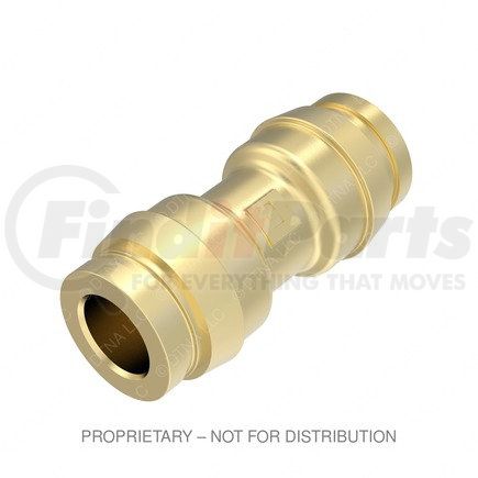 Freightliner 23-14393-005 Pipe Fitting - Union, Push-to-Connect, 0.38 NT to 0.38 NT