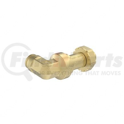 Freightliner 23-14413-000 Pipe Fitting - Elbow, 90 deg, Push-to-Connect, Bulkhead, 0.75 Male Flared, 0.50 NT