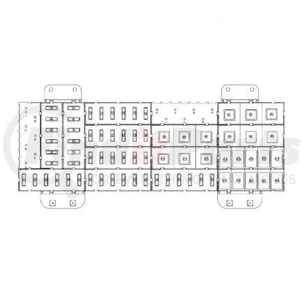 Freightliner 24-01163-000 Fuse Box Label