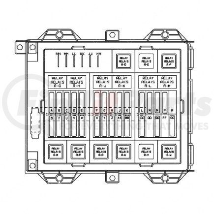 Freightliner 24-01164-001 Circuit Breaker - Decal, Panel Box