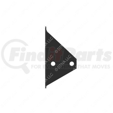 FREIGHTLINER 66-17158-000 - tail light bracket - steel, 4.34 mm thk | bracket - lamp, tail, rectangular, trailer cable