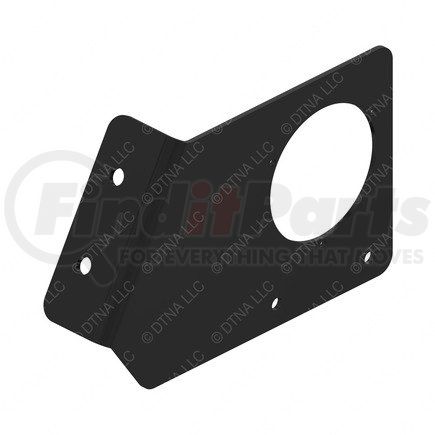 FREIGHTLINER 66-17174-001 - tail light bracket - right side, steel, 4.34 mm thk | bracket - lamp, tail, round, drp center, without utility, right hand