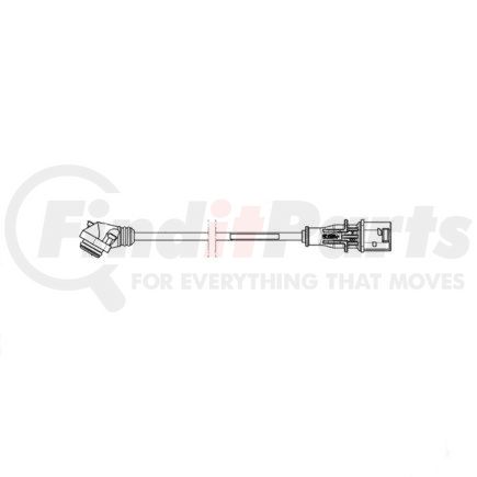 Freightliner A-001-540-53-36 ABS Wheel Speed Sensor Cable - 900 mm Wire Length