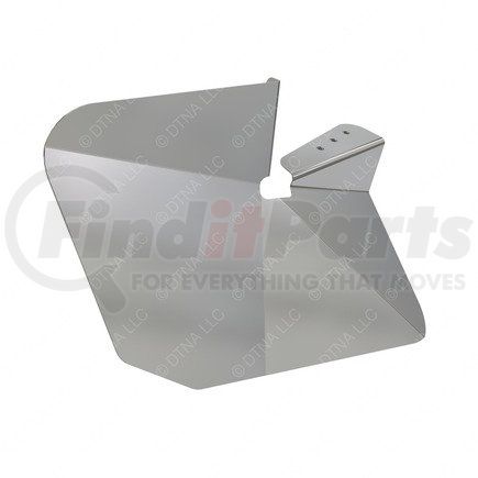 Freightliner A03-23598-000 Air Cleaner Heat Shield - Aluminum, 20.49 in. x 11.98 in., 0.02 in. THK