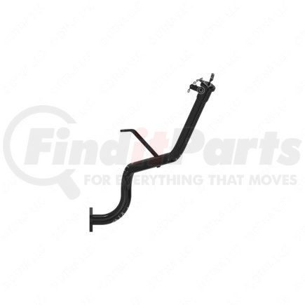 Freightliner A01-26777-000 Engine Oil Filler Tube - Steel, Black