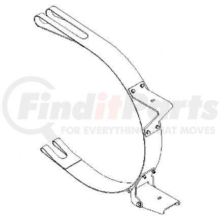 Freightliner A03-31881-000 Fuel Tank Strap - Steel