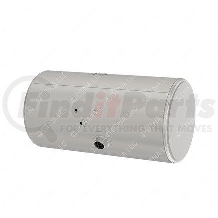 Freightliner A03-34630-201 Fuel Tank - Aluminum, 25 in., RH, 100 gal, Polished, without Exhaust Fuel Gauge Hole