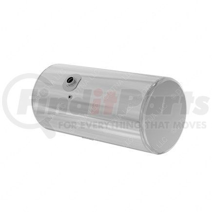 Freightliner A03-38104-161 Fuel Tank - Aluminum, 25 in., RH, 100 gal, Plain, without Electrical Flow Gauge Hole