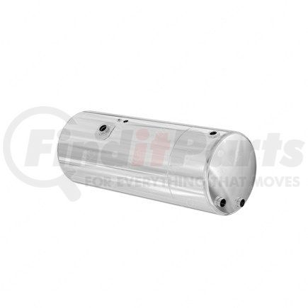 Freightliner A03-38470-092 Fuel Tank - Aluminum, 25 in., LH, 100 gal, Plain, Hydraulic, Split