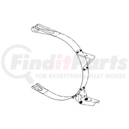 Freightliner A03-37353-000 Fuel Tank Strap - Steel