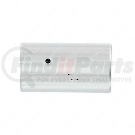 Freightliner A03-39600-131 Fuel Tank - Aluminum, 25 in., RH, 100 gal, Plain, Auxiliary, without Exhaust Fuel Gauge Hole