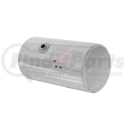 Freightliner A03-39600-161 Fuel Tank - Aluminum, 25 in., RH, 100 gal, Plain, Auxiliary, without Electrical Flow Gauge Hole