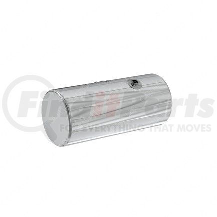 Freightliner A03-39602-165 Fuel Tank - Aluminum, 25 in., RH, 120 gal, Polished, Auxiliary 2, without Exhaust Fuel Gauge Hole