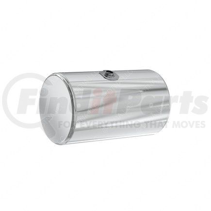 Freightliner A03-39645-184 Fuel Tank - Aluminum, 25 in., LH, 90 gal, Polished, 25 deg