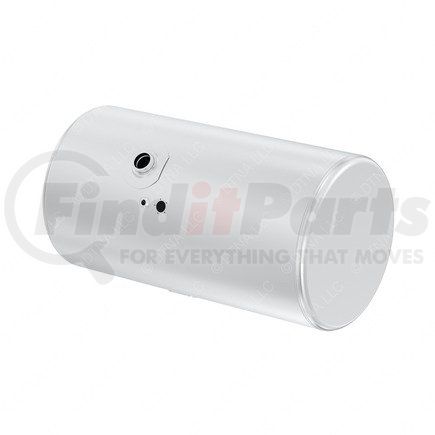Freightliner A03-39646-161 Fuel Tank - Aluminum, 25 in., RH, 100 gal, Plain, 25 deg, without Exhaust Fuel Gauge Hole