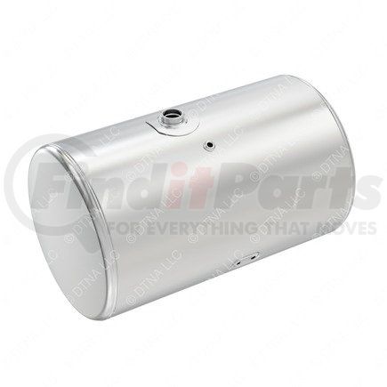 Freightliner A03-39654-161 Fuel Tank - Aluminum, 25 in., RH, 80 gal, Plain, 25 deg, without Electrical Flow Gauge Hole