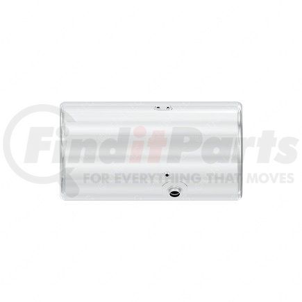 Freightliner A03-39656-165 Fuel Tank - Aluminum, 25 in., RH, 100 gal, Polished, 25 deg, without Exhaust Fuel Gauge Hole