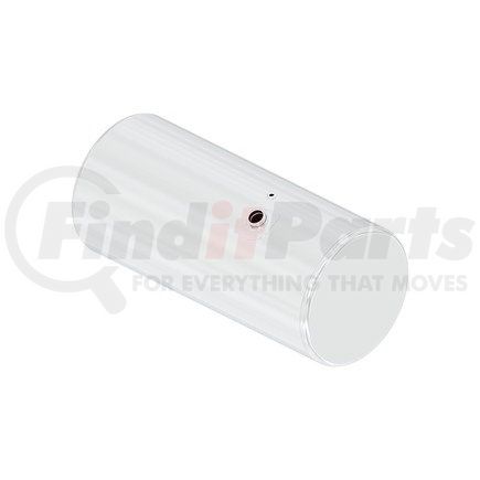Freightliner A03-39658-165 Fuel Tank - Aluminum, 25 in., RH, 120 gal, Polished, without Exhaust Fuel Gauge Hole