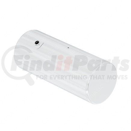 Freightliner A03-39685-451 Fuel Tank - Aluminum, 25 in., RH, 130 gal, Plain, 30 deg, without Exhaust Fuel Gauge Hole